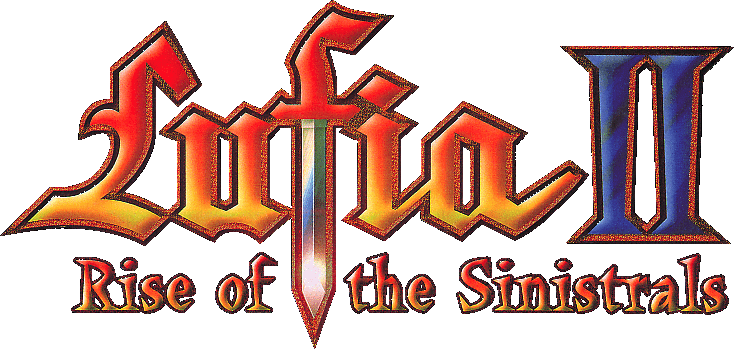 Lufia II Rise of Sinistrals logo for Super Nintendo